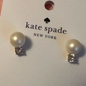 Kate Spade gold stud earrings